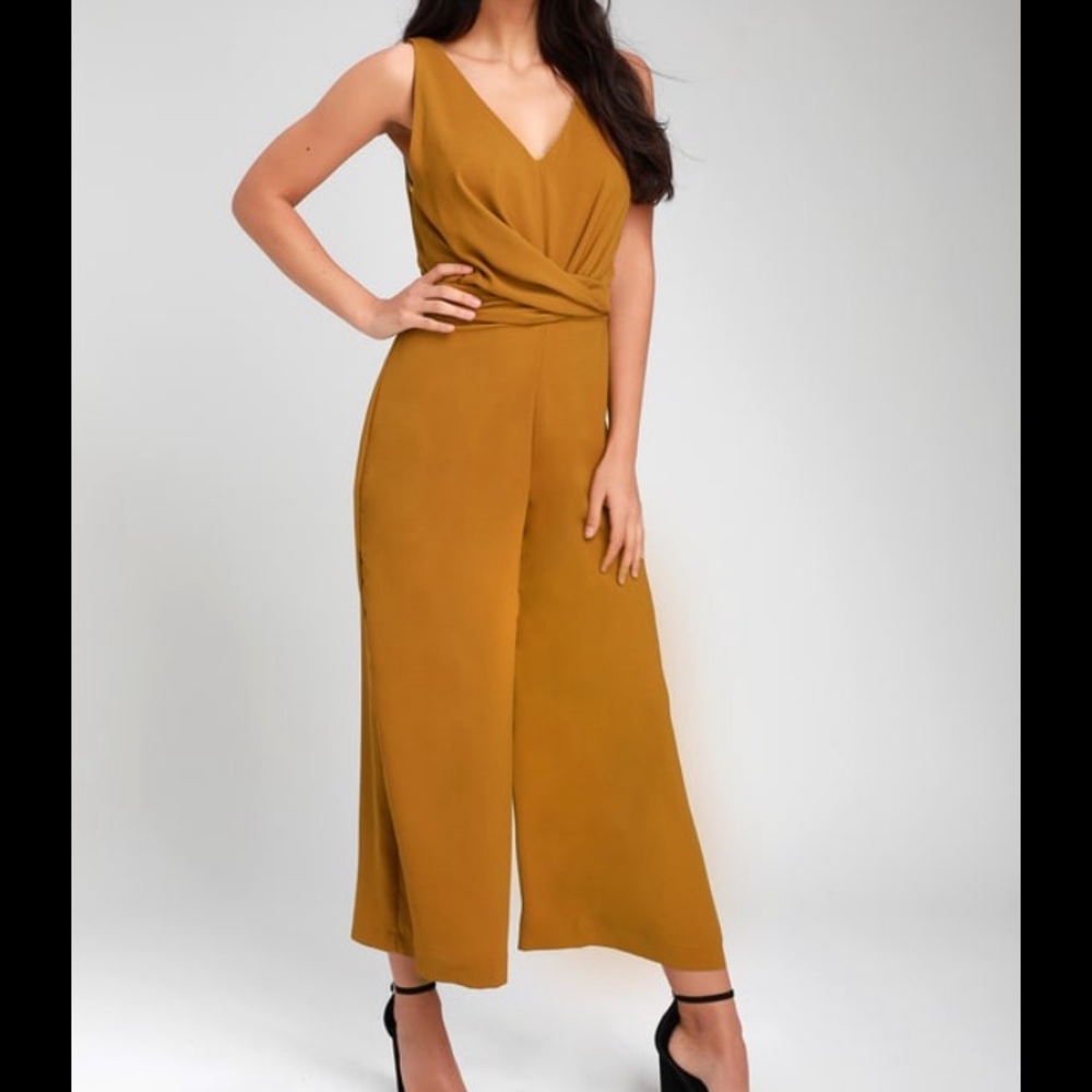 Lulus mustard yellow jumper
